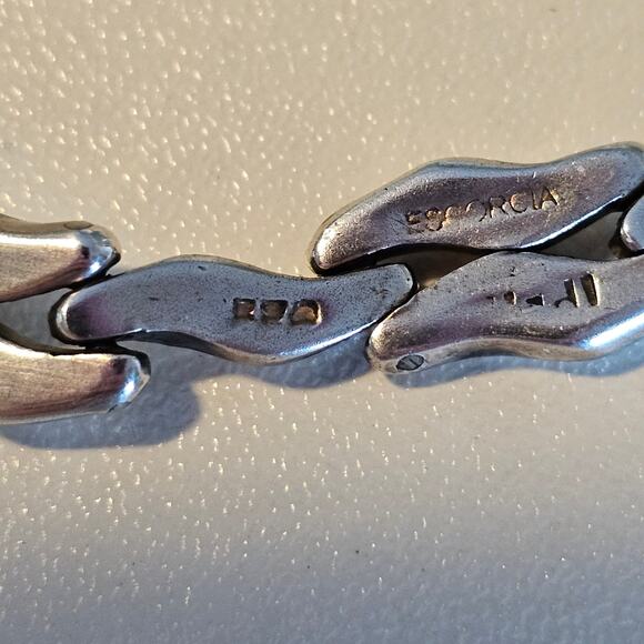 Escorcia Silver Chain Link Necklace - Picture 2 of 8